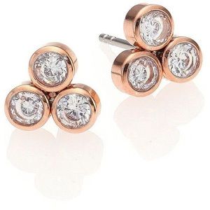 Michael Kors Park Avenue Triple Stud Earrings